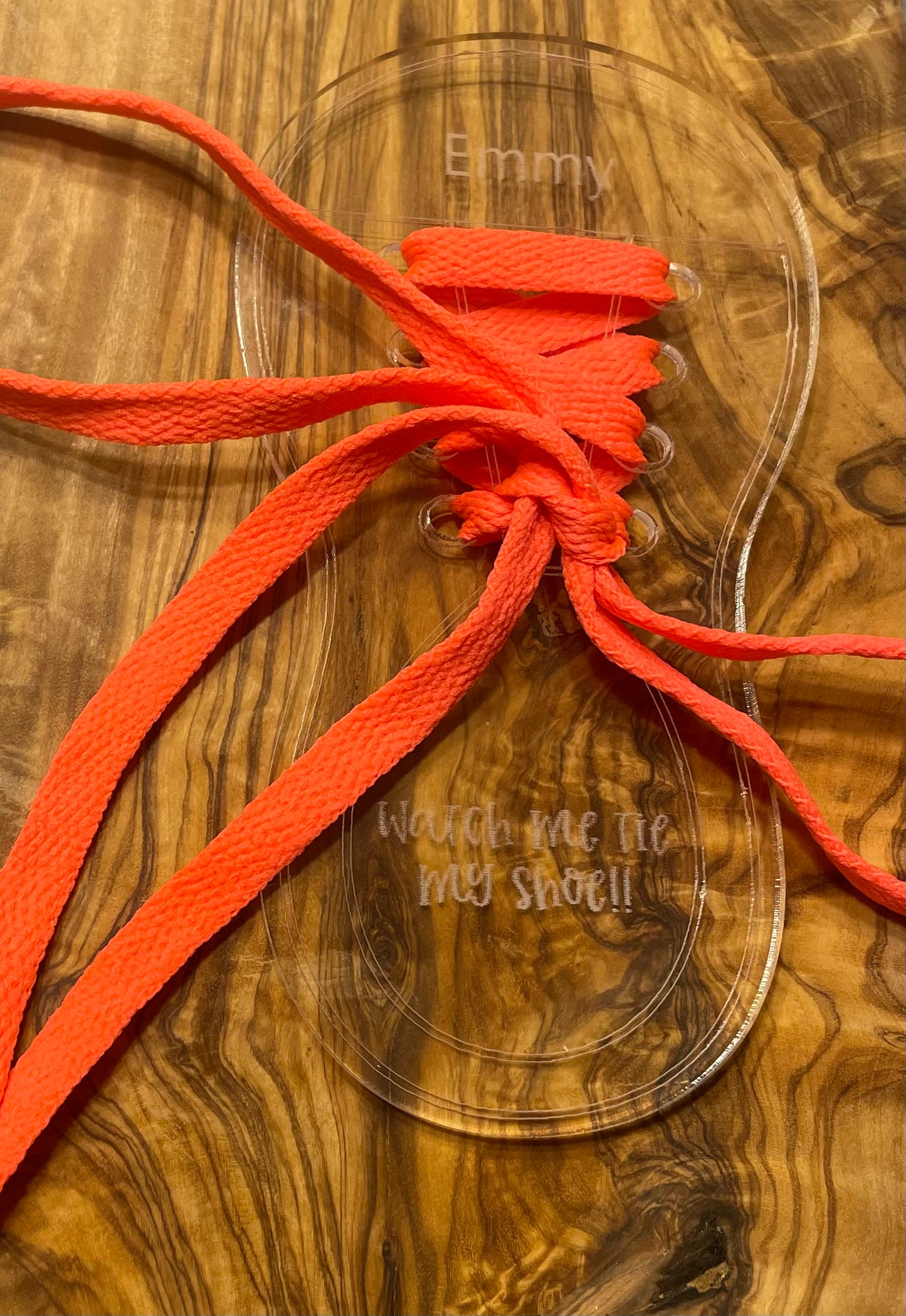 Shoe Tying Practice Board