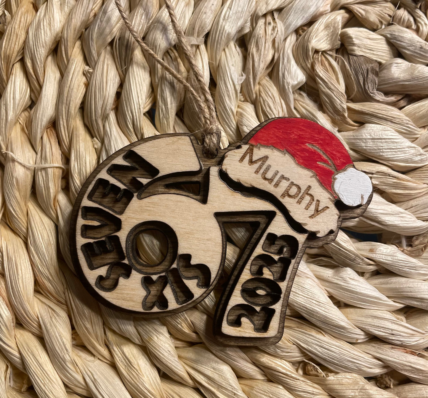 Six Seven Ornament - Olive and Ember Co.