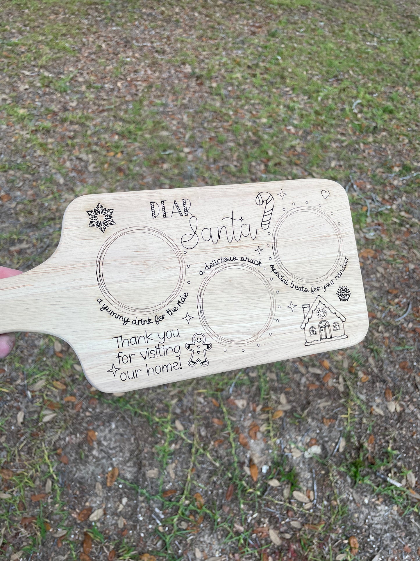 Santa’s Christmas Treat Board - Olive and Ember Co.