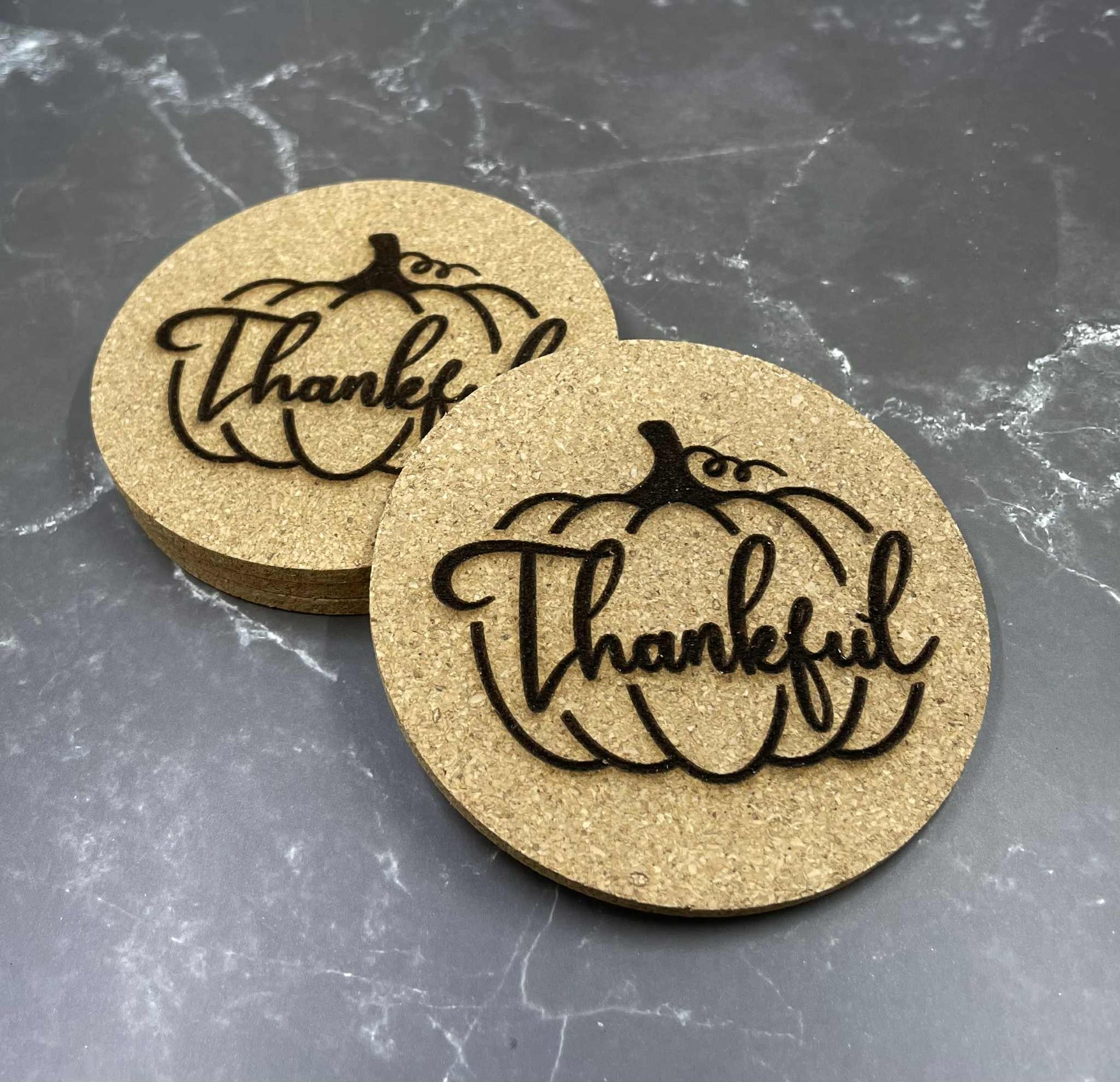 Custom Cork Coaster (4) Set - Olive and Ember Co.