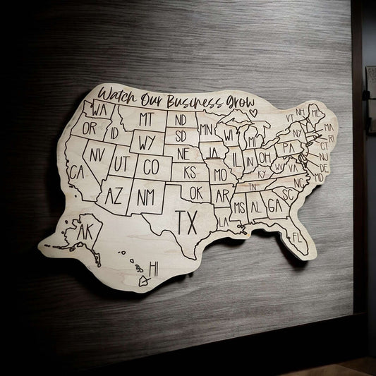 Small Business Sales Map