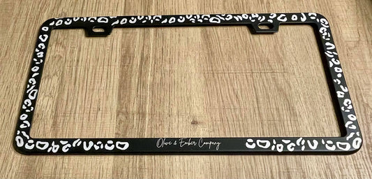 Engraved License Plate Frame