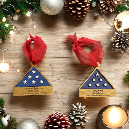 Memorial Flag Ornament