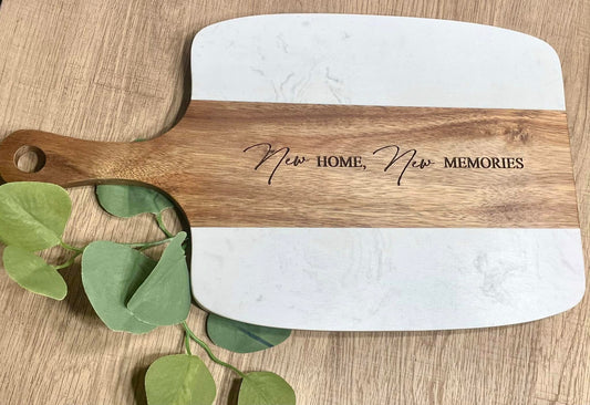 Marble Serving Board Set - 5 Piece