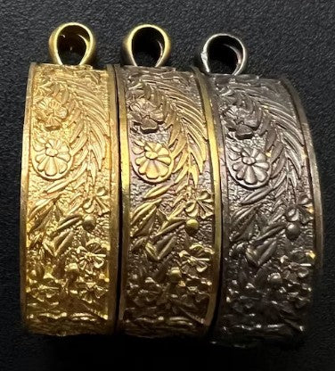 DNA Jewelry Brass Round Pendant