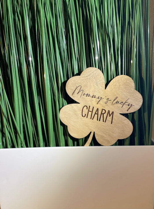 St. Patrick's Day Milestone Marker "Lucky charm"